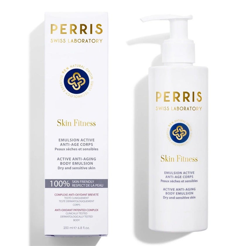 Perris Swiss Laboratory Skin Fitness Active Anti-Aging Body Emulsion For Dry & Sensitive Skin 200ml