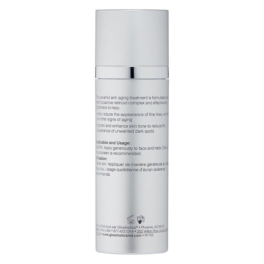 GlowBiotics Probiotics Advanced Retinol Renewal Anti-Aging Treatment For Face And Neck 30ml