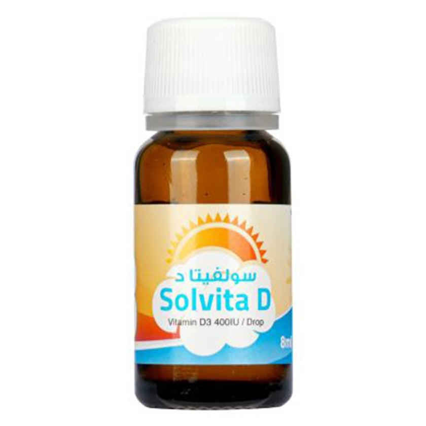 Solvita D Vitamin D3 400IU Oral Drops 8ml
