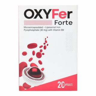 Oxyfer Forte Iron Capsules - 20 Capsules