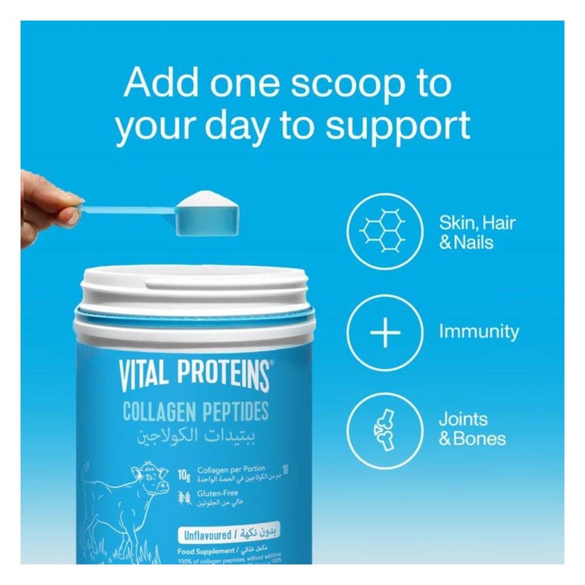 Vital Proteins Bovine Sourced Collagen Peptides Powder 567g