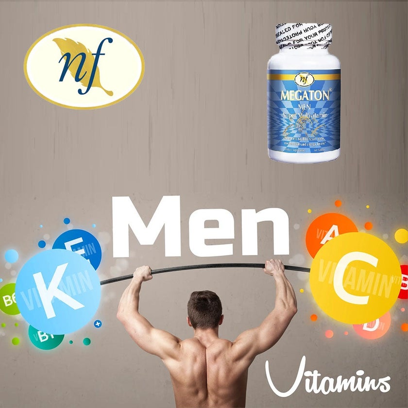 Natural Fervor Megaton Men Super Multivitamin Tablets, Pack of 60's
