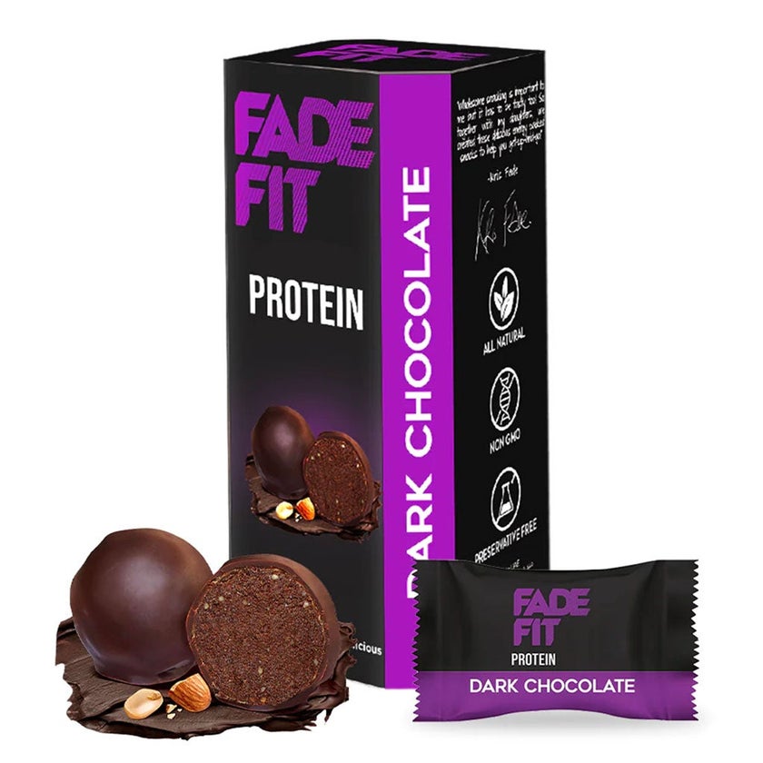 Fade Fit Protein Balls Snack, Dark Chocolate 30g