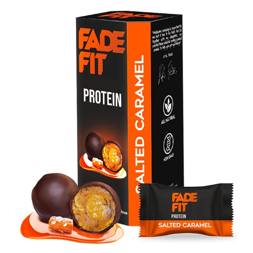 Fade Fit Protein Balls Snack, Salted Caramel 30g