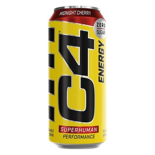 Cellucor C4 Carbonated Zero Sugar Energy Drink, Midnight Cherry 473ml