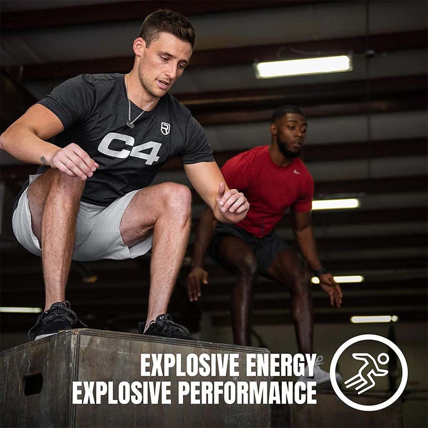 Cellucor C4 Carbonated Zero Sugar Energy Drink, Midnight Cherry 473ml