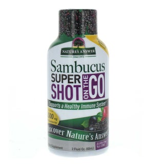 Nature's Answer Sambucus Super Shot On The Go For Immune Support 60ml