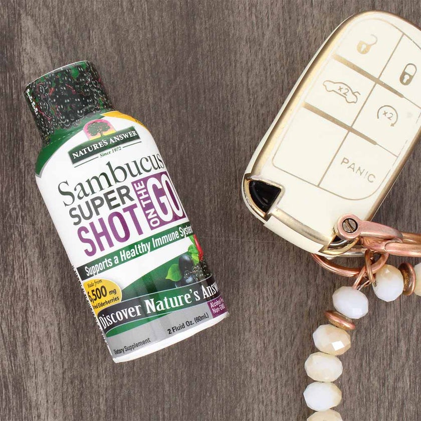 Nature's Answer Sambucus Super Shot On The Go For Immune Support 60ml