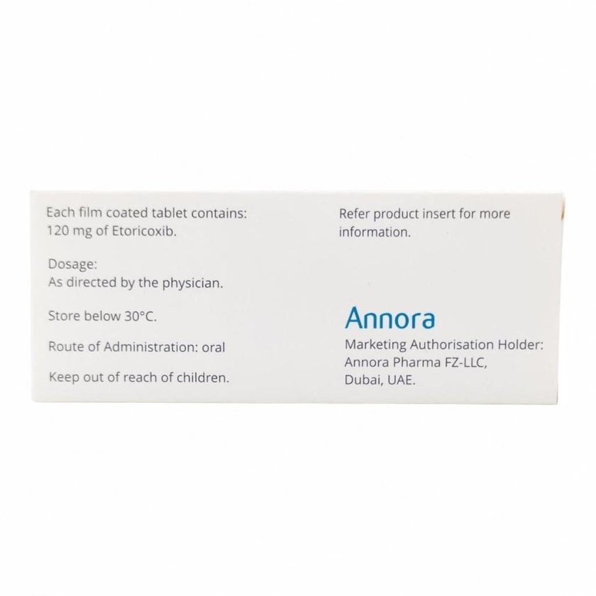 Cametor 120mg - 10 Tablets