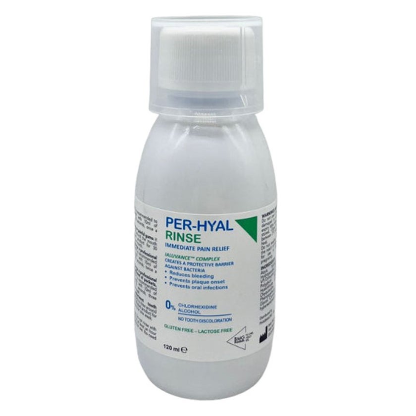 Per-Hyal Oral Rinse Mouthwash For Gum Pain 120ml 