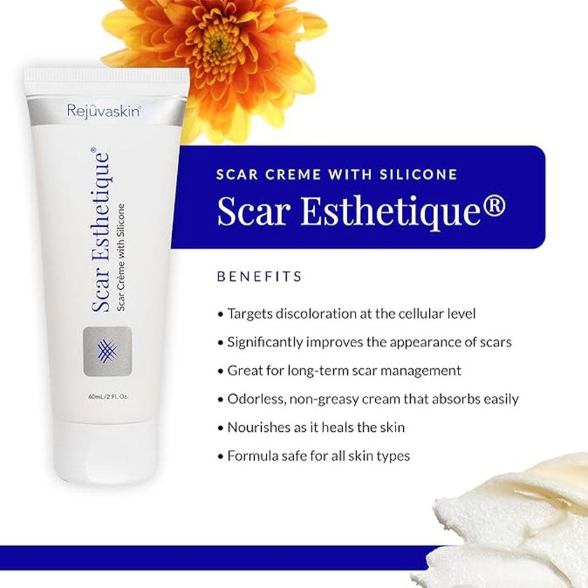 Rejuvaskin Scar Esthetique Scar Removal Cream With Silicone 30ml