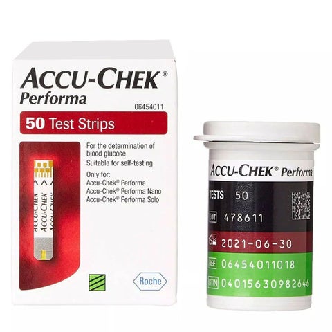 Accu-Chek Performa Blood Sugar Test - 50 Strips x 2