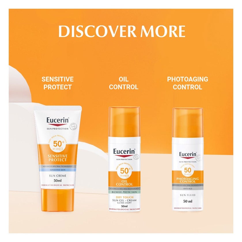 Eucerin Hydro Protect SPF50+ Ultra Light Fluid Sunscreen 50ml