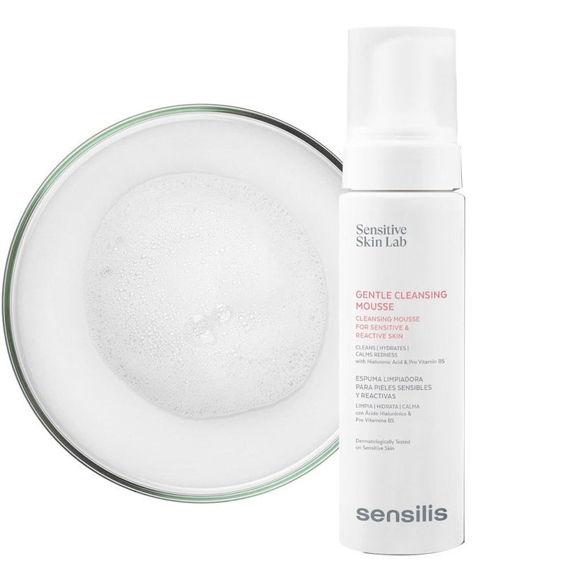 Sensitive Skin Lab Sensilis Gentle Facial Cleansing Mousse For Sensitive & Reactive Skin 200ml