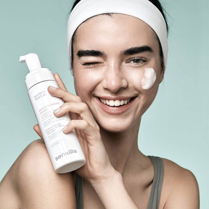 Sensitive Skin Lab Sensilis Gentle Facial Cleansing Mousse For Sensitive & Reactive Skin 200ml