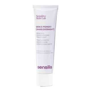 Sensitive Skin Lab Sensilis Skin D-Pigment AHA10 Overnight Renewal Depigmenting Treatment Cream 30ml