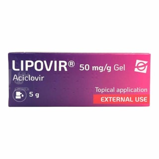 Lipovir 50mg/g Gel - 5g