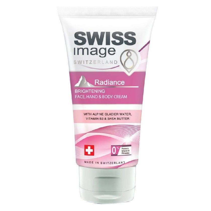 Swiss Image Radiance Brightening Face, Hand & Body Cream For All Skin Types 75ml