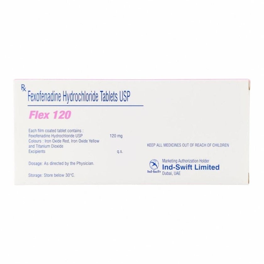 Flex 120mg Tablets, Pack of 30's