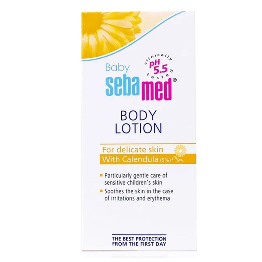 Sebamed Baby Body Lotion With Calendula For Children's Delicate Skin 200ml