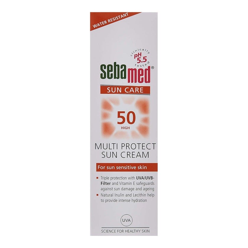 Sebamed Sun Care Multi Protect Sun Cream For Sun Sensitive Skin With SPF 50 75ml
