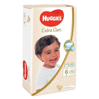 Huggies Extra Care Baby Diapers, Size 6, For 15+kg Baby, Pack of 42's