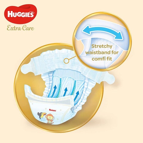 Huggies Extra Care Baby Diapers, Size 6, For 15+kg Baby, Pack of 42's