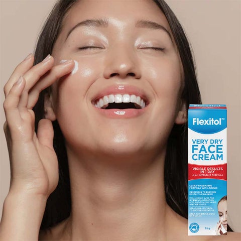 Flexitol Very Dry Skin Face Cream For Severely Dry, Cracked & Itchy Skin 50g 