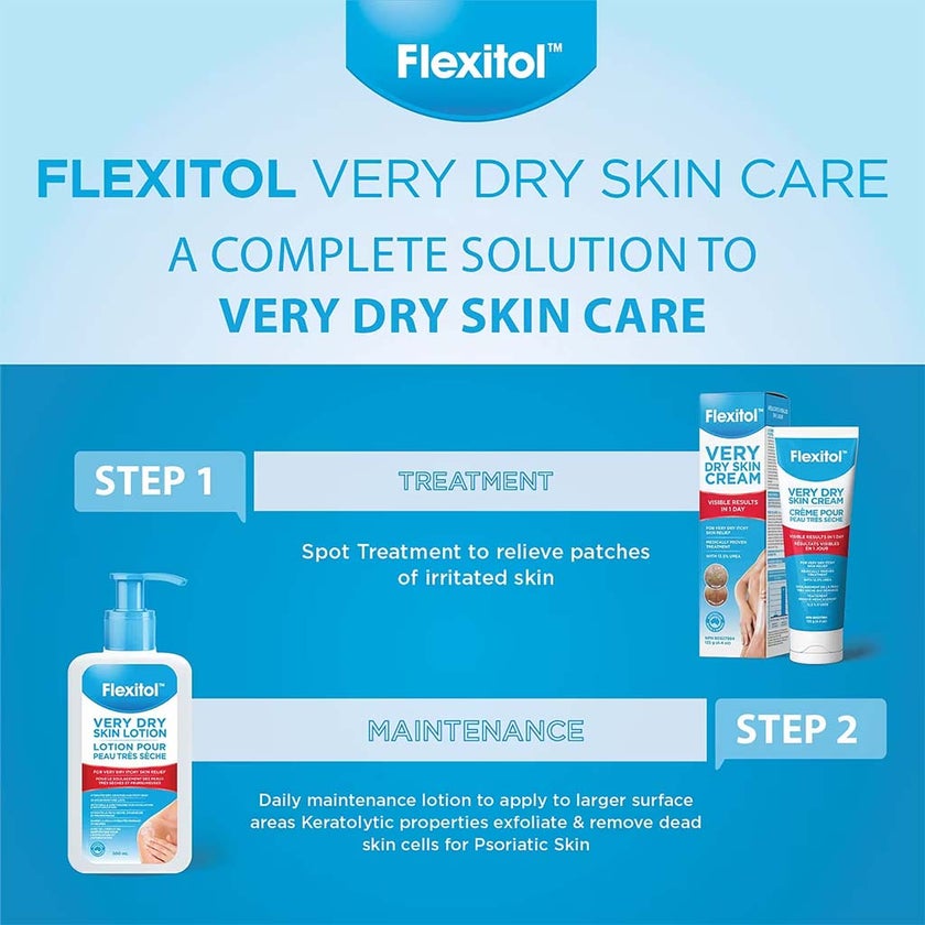 Flexitol Very Dry Skin Lotion For Very Dry Itchy Skin Relief 500ml