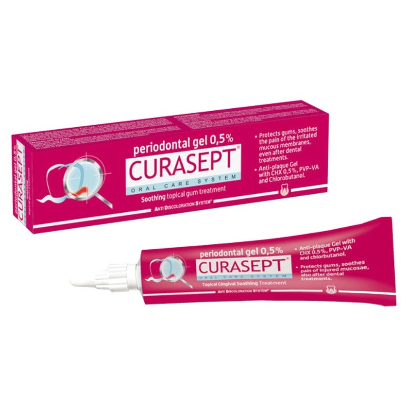 Curasept Oral Care System Soothing Topical Gum Treatment 0.5% Periodontal Gel 30ml
