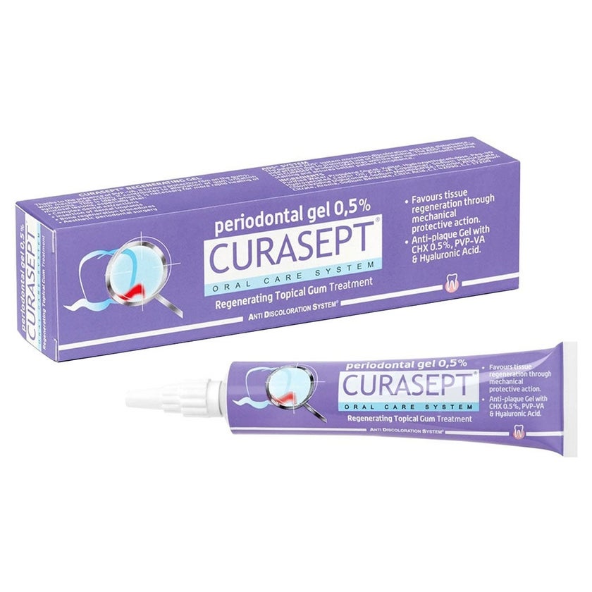 Curasept Oral Care System Regenerating Topical Gum Treatment 0.5% Periodontal Gel 30ml
