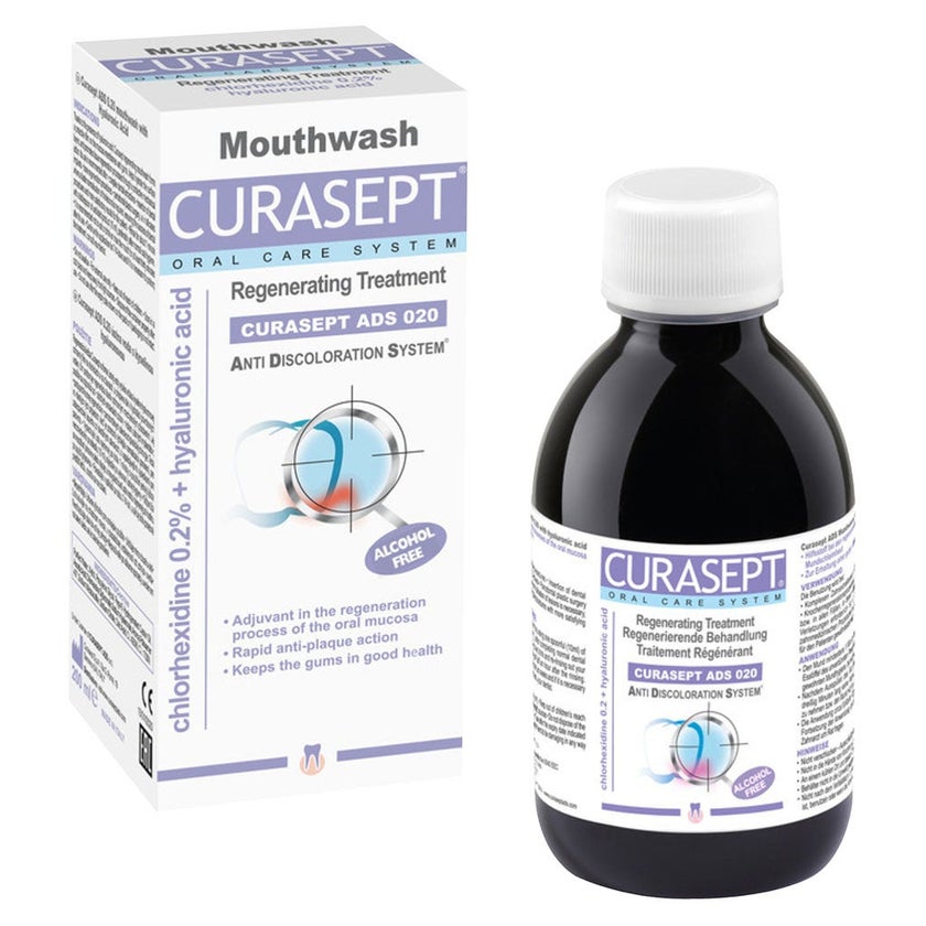 Curasept Oral Care System Regenerating Treatment Curasept ADS 020 Mouth Wash 200ml