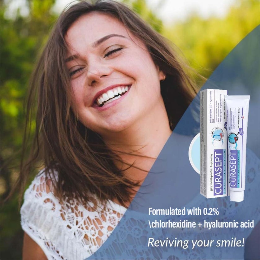 Curasept Oral Care System Regenerating Gel Toothpaste 75ml