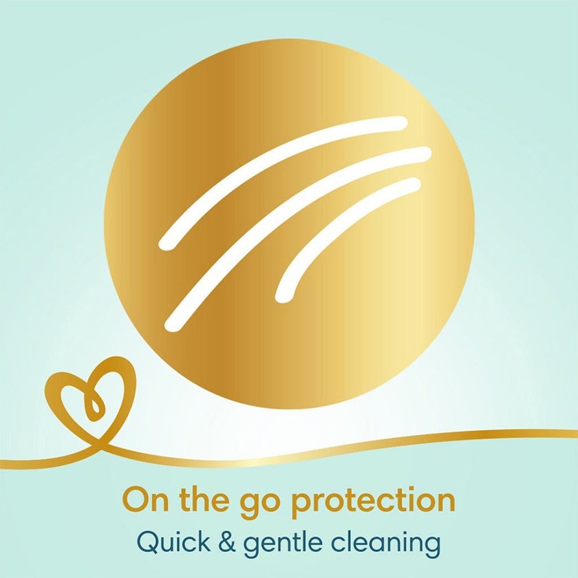 Pampers Sensitive Protect Baby Wet Wipes, Pack of 168's