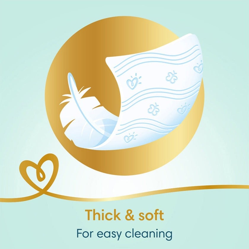 Pampers Sensitive Protect Baby Wet Wipes, Pack of 168's