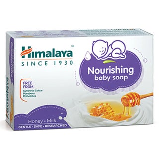 Himalaya Gentle Nourishing Baby Soap With Honey & Milk 125g