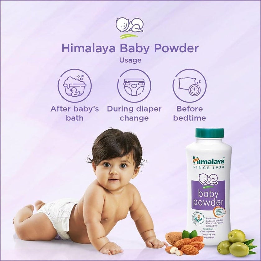 Himalaya Gentle Baby Powder With Olive & Almond 200g