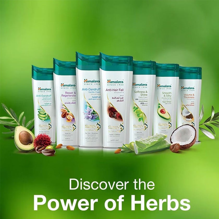 Himalaya Anti-Hair Fall Shampoo with Castor Oil And Caffeine 400ml, Pack of 2's