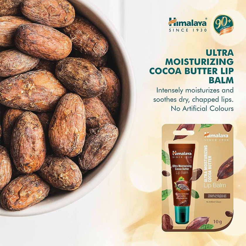 Himalaya Ultra Moisturizing Cocoa Butter Lip Balm 10g
