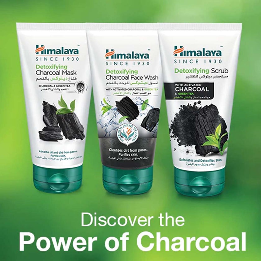 Himalaya Detoxifying Face Mask With Charcoal & Green Tea 150ml
