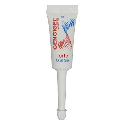 Gengigel Forte Hyaluronic Acid Oral Gel, Pain Relieving Oral Gel For Mouth Ulcers & Mouth Wounds 8ml