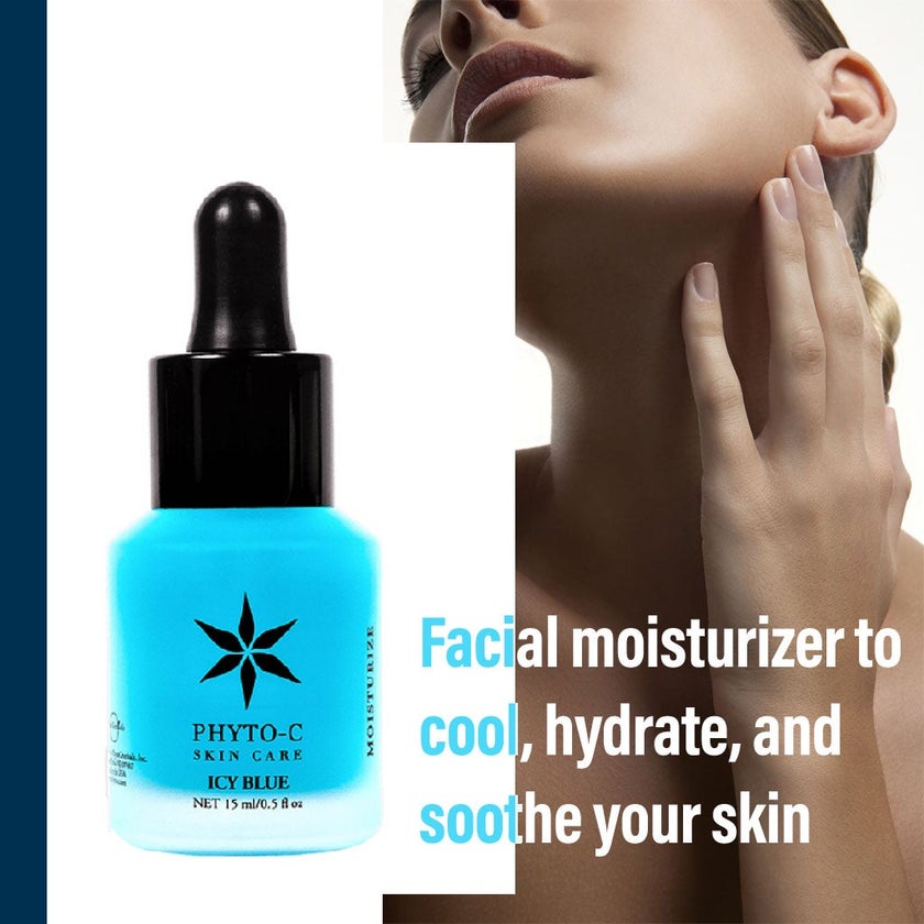 Phyto-C Skin Care Icy Blue Refreshing Moisturizing Facial Gel 15ml