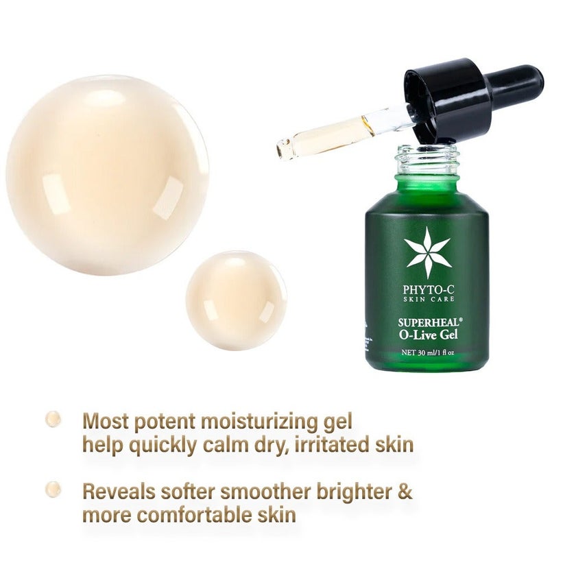 Phyto-C Superheal O-Live Moisturizing Gel With Hyaluronic Acid & Olive Leaf Extract 30ml
