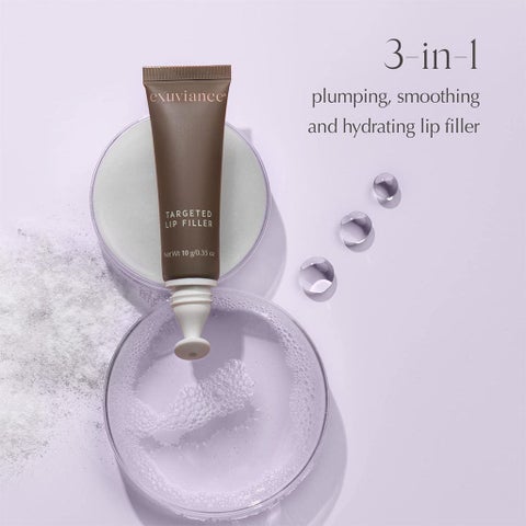 Exuviance Targeted 3-in-1 Plumping + Smoothing + Hydrating Lip Filler 10g
