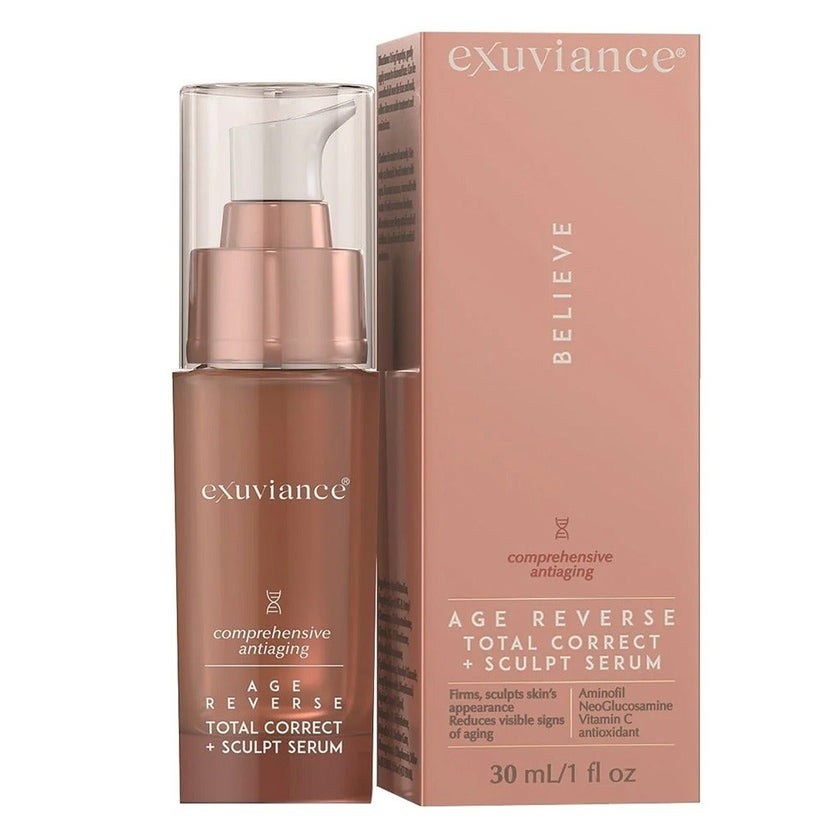 Exuviance Age Reverse Total Correct + Sculpt Comprehensive Anti-Aging Face Serum 30ml