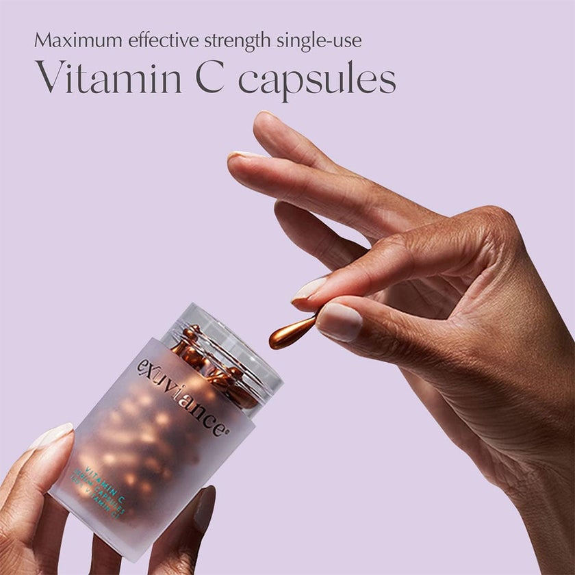 Exuviance Anti-Aging 20% Vitamin C Face Serum Capsules, Pack of 60's
