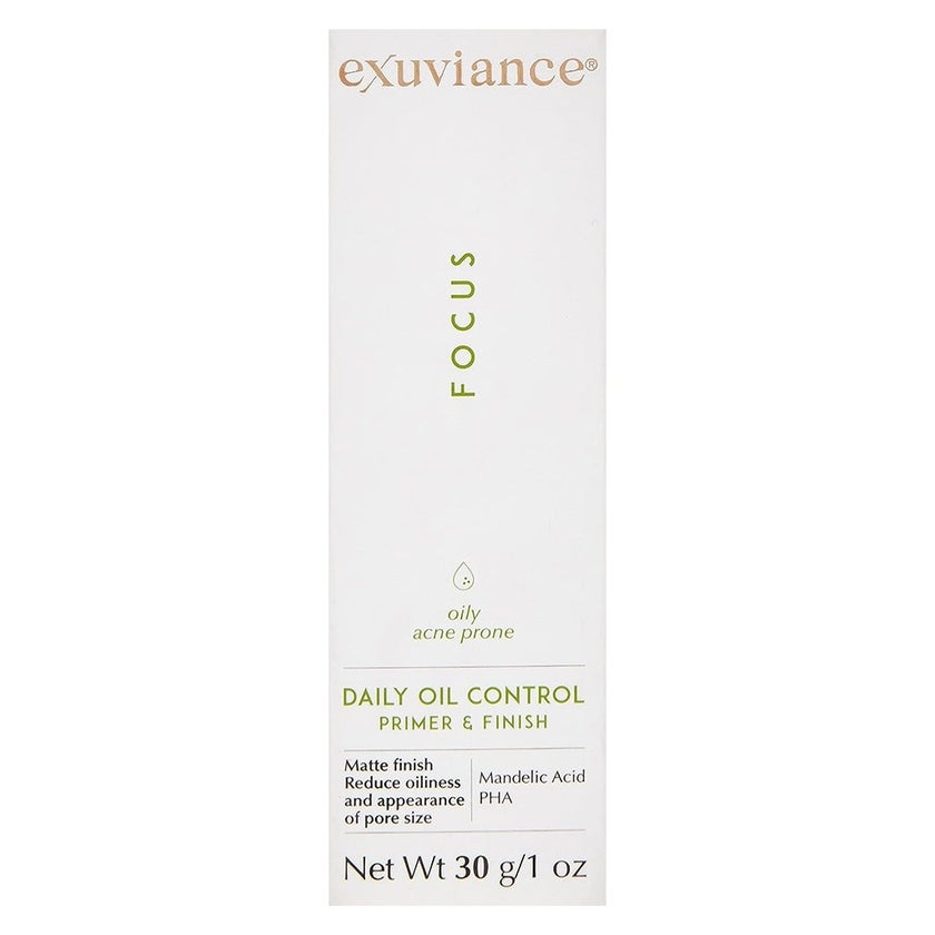 Exuviance Daily Oil Control Face Primer & Matte Finish AHA/PHA Gel For Oily & Acne-Prone Skin 30g