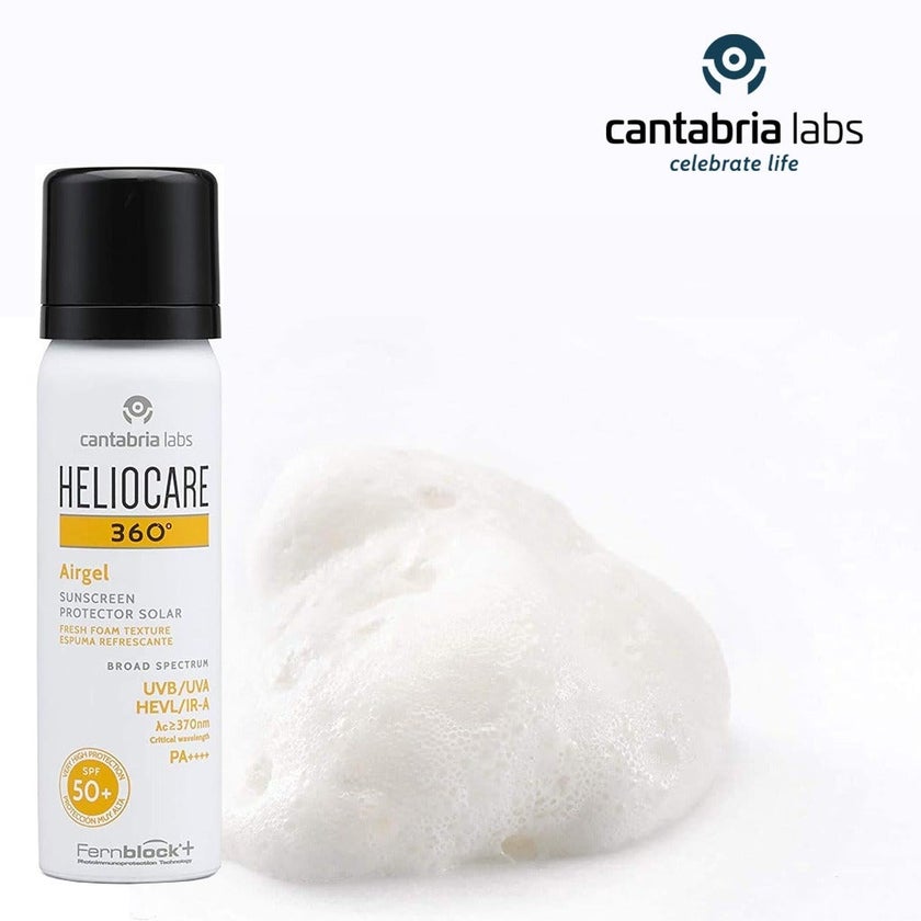 Heliocare 360°Airgel Broad Spectrum Sunscreen With SPF 50+ & PA++++ 60ml