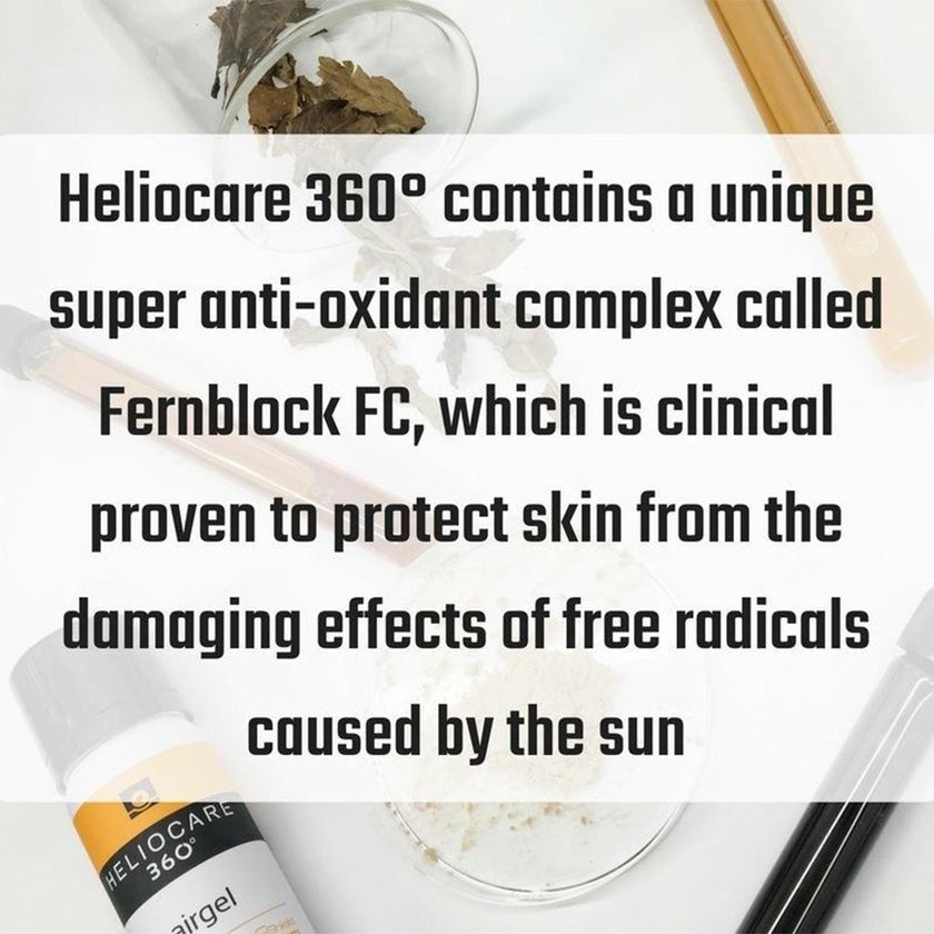 Heliocare 360° Mineral Fluid Broad Spectrum Sunscreen With SPF 50+ & PA+++ 50ml