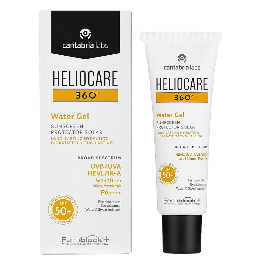 Heliocare 360° Water Gel Broad Spectrum Sunscreen With SPF50+ & PA++++ 50ml